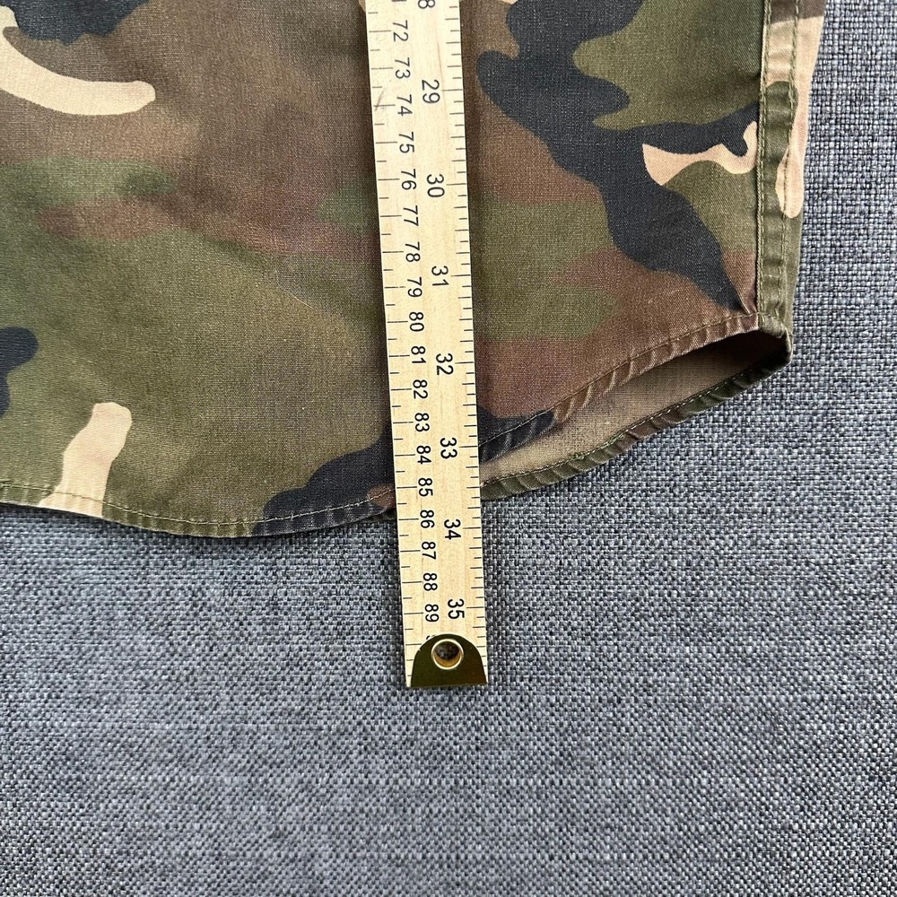 Browning Shirt Mens Large Tall Camouflage Camo Super Naturals Button Up Hunting - Picture 2 of 8